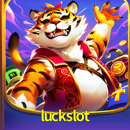 Imagem promocional da luckslot mostrando a plataforma e suas vantagens